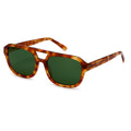 Sunglasses 2025 Retro Tortoise Acetate Cellulose Sunglasses CR39 Lens Vintage Women Custom Aviation Sunglasses Men