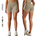 Women Seamless Sports Leggings High Waist Breathable Stretchy Sweatpants Hip Lift No T Line Running Biker Yoga Shorts for Female