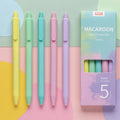 Promotion Super Durable 0.5mm Ballpoint Pen Colorful Ink Plastic Body Smooth Writing Click Open Mechanism Custom Logo Option