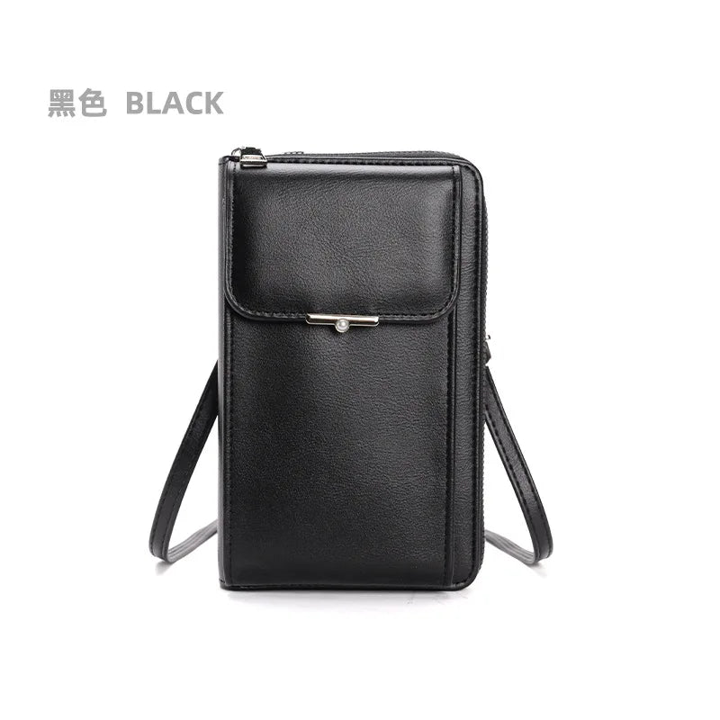 Pu Leather Sling Shoulder Handbags Small Wallet Purse Cell Phone Crossbody Bag for Women