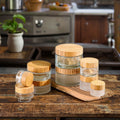 5ml 15ml 30ml 50ml 250ml 200ml 8 oz Frosted Glass Cosmetic Jars Skincare Cream Jars and Bottles for Cosmetics