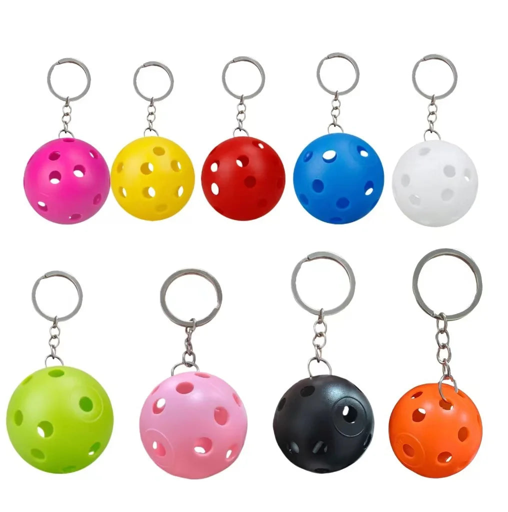 Pickleball Keychain Exquisite Pendant USAPA Travel Sports Souvenir Modern and Simple Individually Packaged Gift