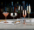 Household and Bar Unbreakable Stainless Steel Wine Glass Gold Black Cocktail Glasses Champagne Red Wine Glass Metal Wine Glasses