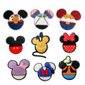 Personalise Anime One Piece Luffy Eyes Logo Rectangle Iron on Patch for Clothes Embroidered Patches in Heart & Flower Shapes