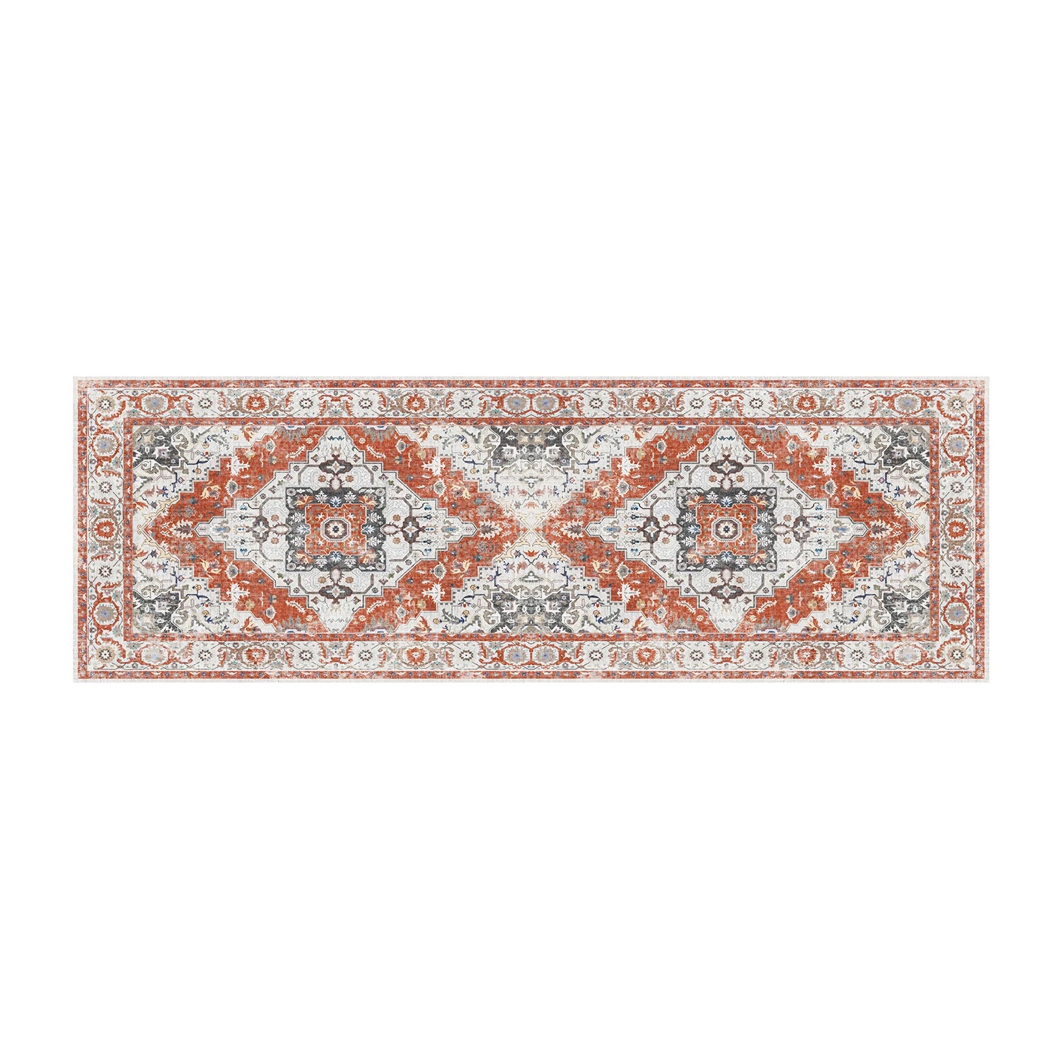 Hallways Non-Slip Heavyweight rug mat for Kitchen Entryway Laundry Bedroom Runner Carpet rug mat