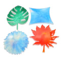 HY Turtle Leaf Maple Leaf Coaster Silicone Mold for Resin Epoxy