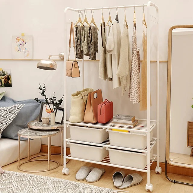 Nordic Clothes Hanger Coat Rack Clothes Hat Rack Metal Shoe Rack Coat Hat Hanger /racks /stand Storage Holder & Rack Shelves