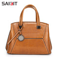 2021 Wholesale Vintage Lady Genuine Cowhide Leather Shoulder Phone Hand Bags Crossbody Woman Purse Handbags MegaBDM