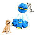 New Arrival Stress Round Ball Flying Squeeze Toy Playground Ball Portable Pet Muscle Trainer Flying Saucer Flying Saucer Ball