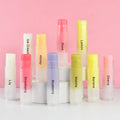 No logo Lip Balm Plant Moisturizing Colorless Lip Balm Private Label  Organic 16 Tastes Fruit Flavor Vegan Butter Lip Balm Stick