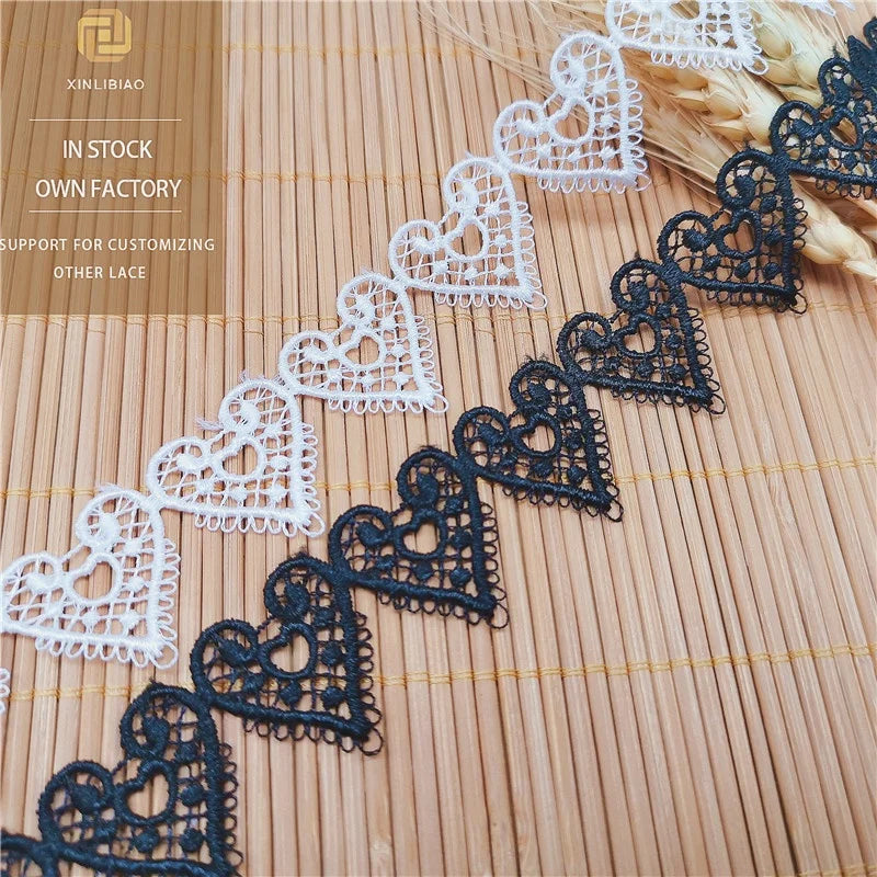 Computer Embroidery French Lace Fabric Water Soluble for Shoes and Bags Manufacturers Direct Sales MegaBDM