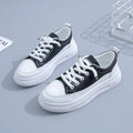 2025 New Fashion Casual Shoes Woman White and Black Sports Shoes Ladies Soft High Quality Breathable Shoes