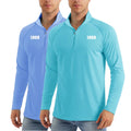 Men's Long Sleeve T-shirts UPF 50+ Shirt Sun Protection Quick Drying Custom Polo Shirts Knitted Polo Shirt