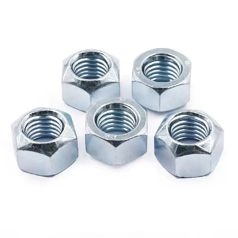 DIN980V Grade 8.8 Galvanized All Metal Prevailing Torque Metric Hex Self-locking Nut M16 M20 X 2.5 Stover Conical Locking Nut