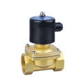 12v 24v 220v 1/2 2 Inch 2W Electric Water Brass Solenoid Valve Magnetic Air Gas Oil Valve