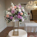 Oem Decorative Flowers and Plants Wedding Event Table Centerpieces Artificial Silk Flower Ball Wedding Decorations Supplies