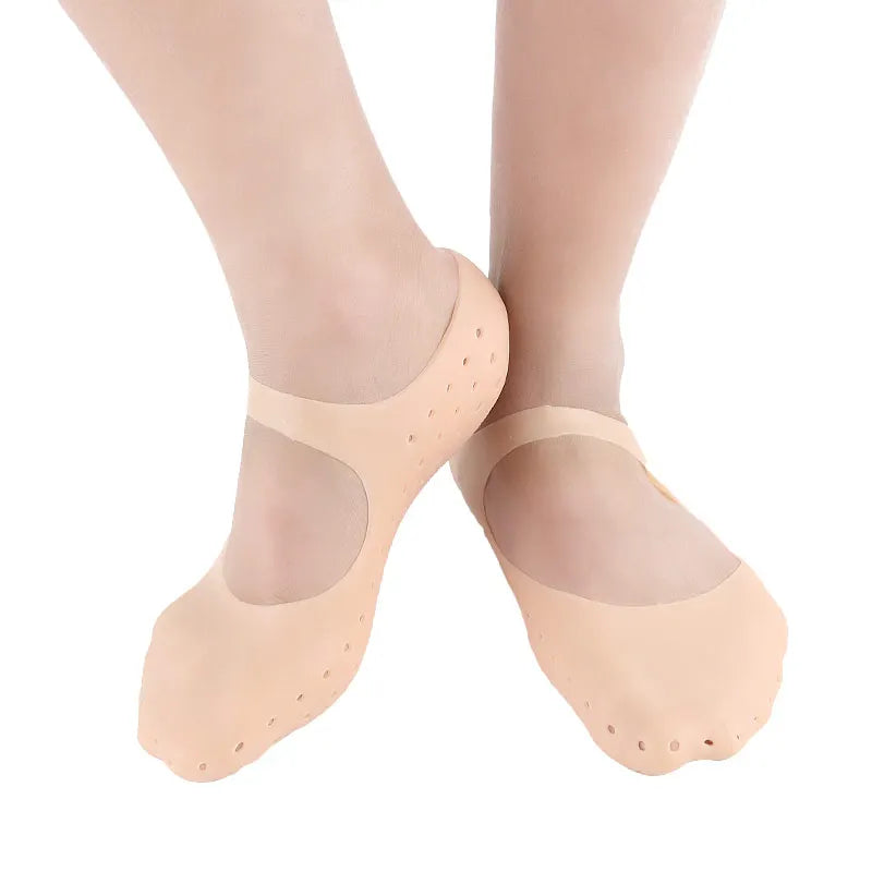 Melenlt Moisturizing Socks Gel Socks Soft Moisturizing Gel Socks Gel Spa Socks Adults Female Silicone Gel Socks Vitamin Foot
