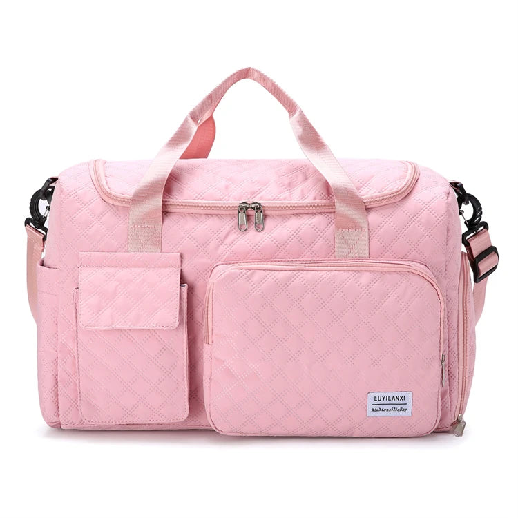 Custom Design Best Small Black Trendy Waterproof Sports Gym Travel Duffel Bag for Men