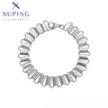 T000835038 XUPING JEWELRY Stainless Steel Jewelry Simple Men Beaded Couple Neutral Italian Charm Bracelet