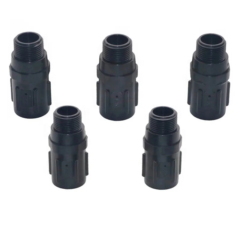 15PSI-45PSI Plastic Preset Pressure Regulator With 3/4" FHT X MHT Hose Thread to Reduce Inlet Pressure in Garden Drip Irrigation