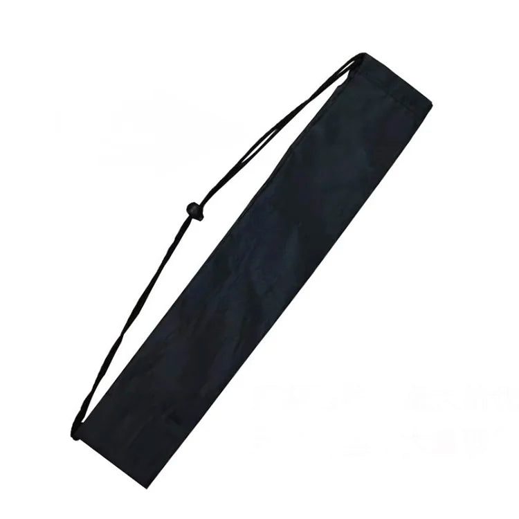 Durable Polyester Recycled Drawstring Bags Long Size Easy Carry Folding Style with Shoulder String Support Packaging