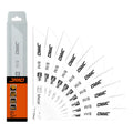 JMD Saw Blade 10PC Bi Metal S922BF 14T Reciprocating Saw Blades Kit Quick Cut Metal