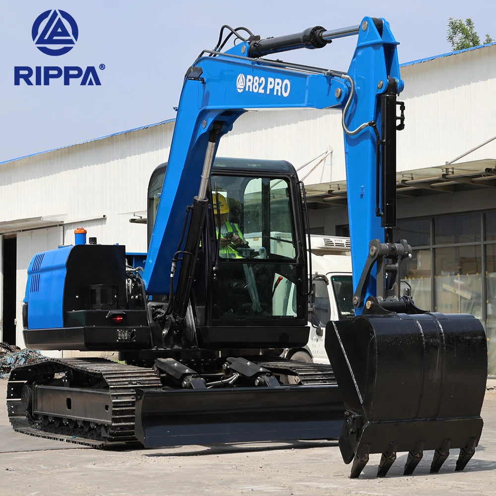 Factory Direct Medium Digger Earth Moving Machine 8Ton 9Ton 10Ton Excavator for Sale