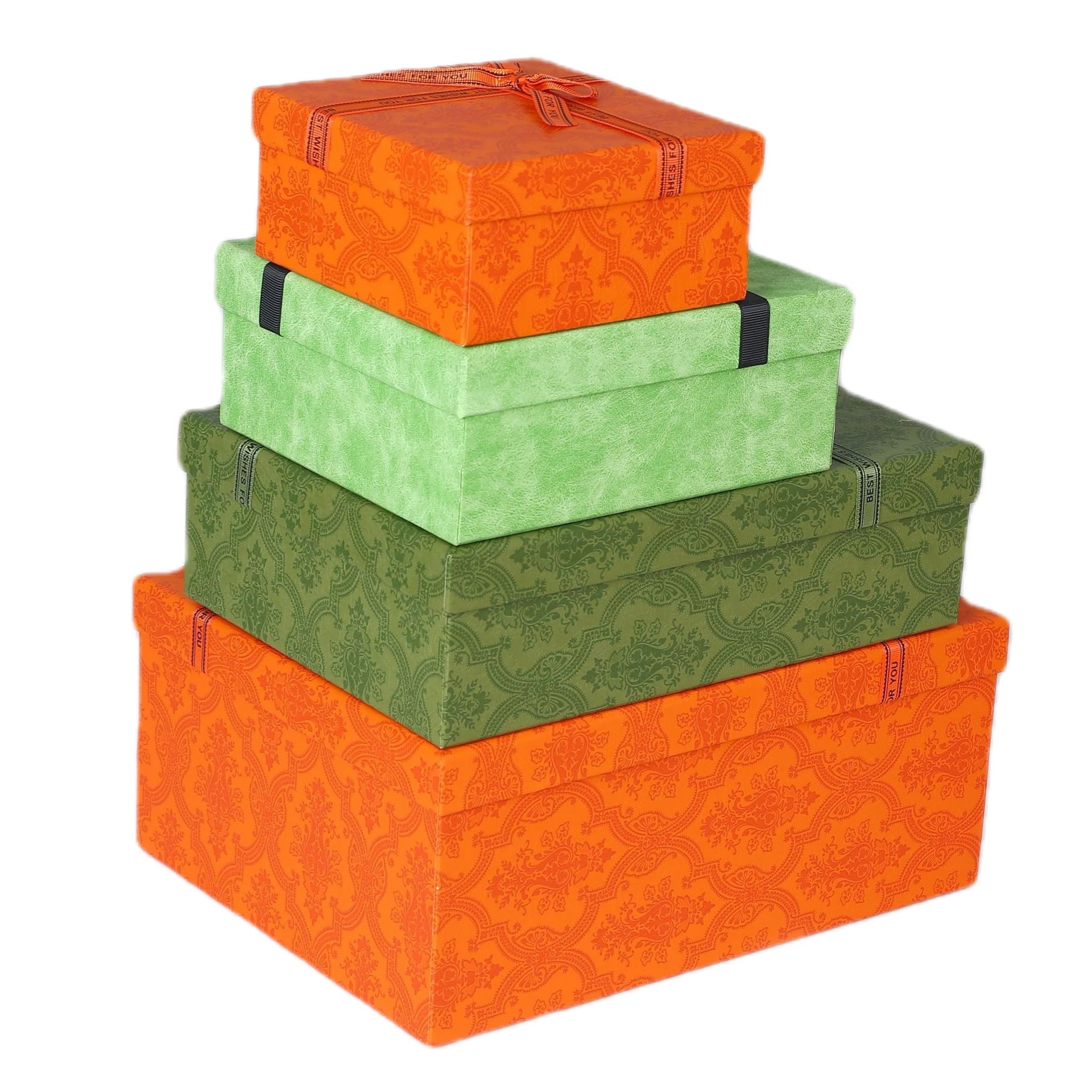 Custom Size Luxury Gift Box Packaging Paper with Matt Lamination Free Sample for Wedding Available in Various Colors