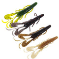 SNEDA Bionic Crayfish Bait Freshwater Soft Fishing Lure 9cm 6g 3pcs/bag Artificial Sea Fishing Bait Shrimp Lure for Sell
