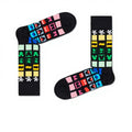 Men's Dress Socks Colorful Funny Socks for Men Cotton Fashion Crazy Colorful Happy Funny Men Socks