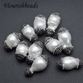 Wholesale Freeform Shiny Rhinestones Pave Freshwater Pearl Beads for DIY Fashion Woman Jewelry Necklace Bracelet Making