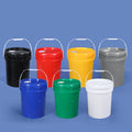 5 Gallon 20 Liter Empty Plastic Barrel Engine Oil Lubricants Storage With Oil Nozzle