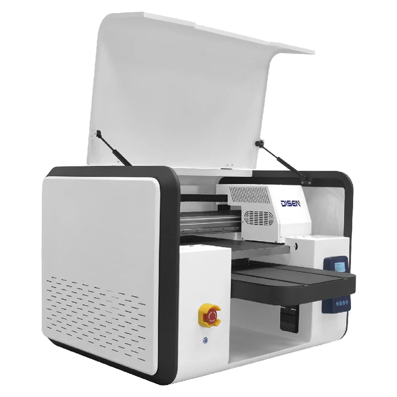 China Made Factory Direct Sale A3 UV Flatbed Printer Two Heads Fast DIY Digital Direct DTG Printer for Any Color T-shirt