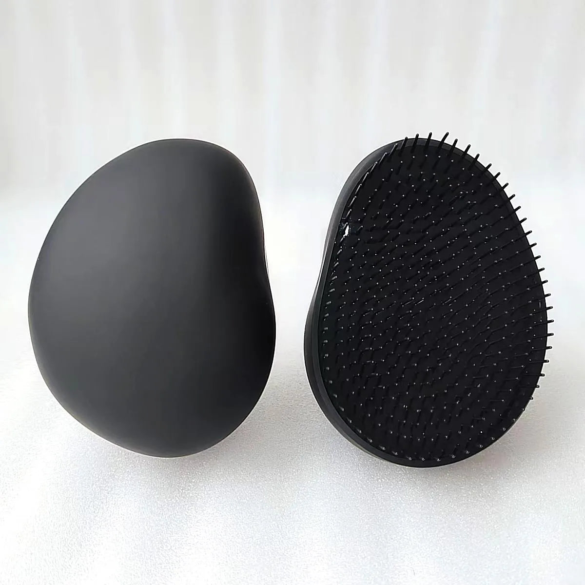 Personalized Custom Logo Wet Curly Detangler Detangle Hairbrush Detangling Hair Brush Set Wholesale for Natural Hair