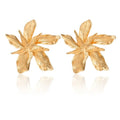 Fashion Big Flower Dangle Drop Earrings for Women Ladies Statement Pendant Earrings