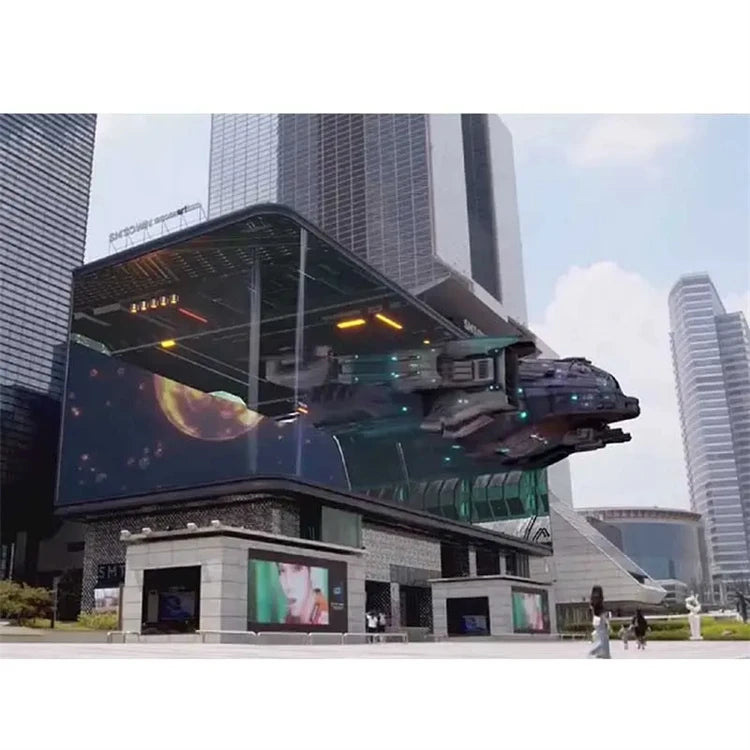 P3  Naked Eye 3d Outdoor Digital Wall Billboard Sign Board Signage Advertising Led Screen