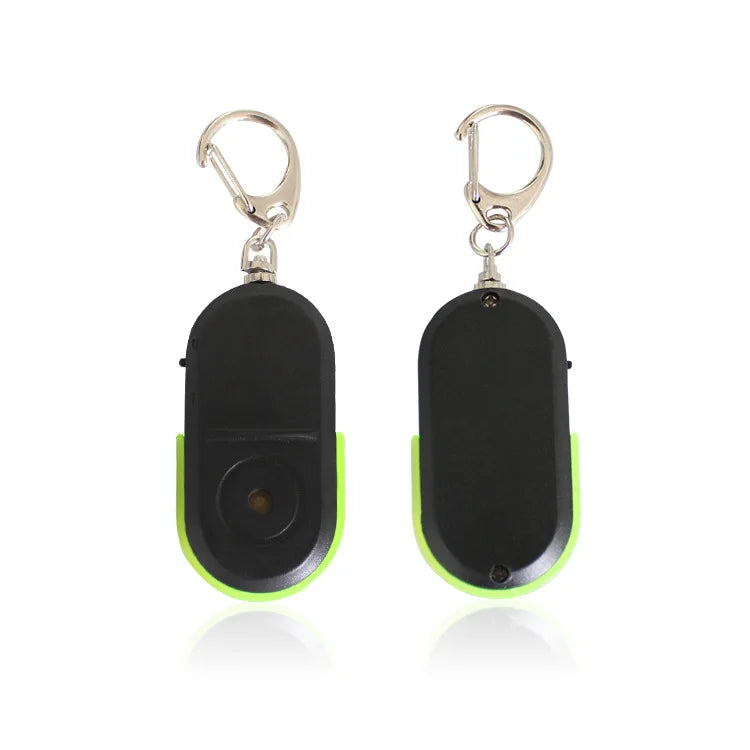 Sound Remote Control Anti Lloss Key Discover Wireless Whistle Key Looking for Veterans with LED lights For Camping