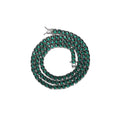 Fine Jewelry 4mm Bling Diamond Tennis Chain Single Row Green Cz Iced Out Necklace Copper Hip Hop Zircon Party