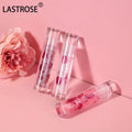 Valentine's Day Gift Shimmer Glitter Lip Oil Balm Vegan Private Label  Lip Gloss Clear Pink Rose Flower Makeup