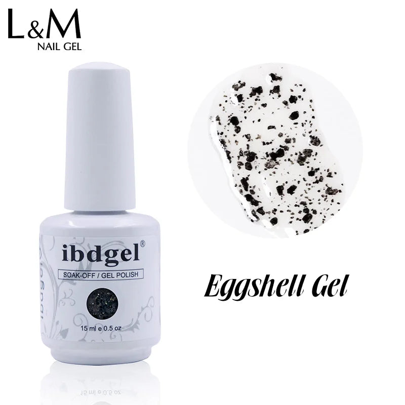 Private Label 15ml Eggshell Gel UV Polish Lightweight 1kg Soak-off Gel Nail Supply