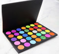 Eye Makeup Palette Glitter Matte and Shimmer Highlighter Eyeshadow 35 Colors  Private Label