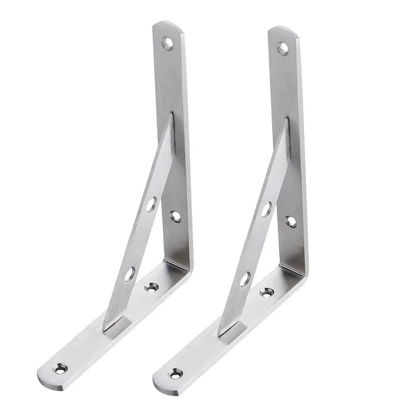 Furniture Stainless Steel Metal Slide Right Angle Iron Small 90 Degree T L Shaped Corner Support Bracket Fixed Hardware