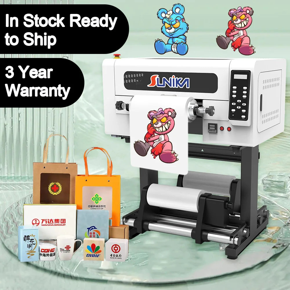 A3 Uv Dtf Machine epson XP600 F1080 Printer Uv Dtf Printer A3 Printing Machine  Sticker Transfer ab Film