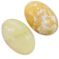 Wholesale hand crafted natural crystal fengshui healing stone orange calcite palm stone