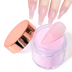10g Nude Pink Nail Acrylic Powder 15 Colors Crystal Glitter Pink Extension/Dipping/Engraving Acrylic Powder Poly Monomer FA229