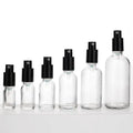 5ml 10ml 15ml 20ml 30ml 50ml 100ml Cosmetic Transparent Essential Oil Spray Glass Bottles with Screen Printing and Dropper Cap