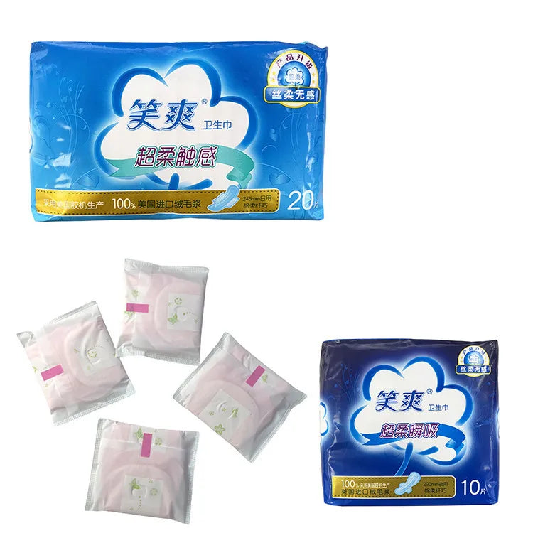 OEM Dry Net Surface Disposable Sanitary Pad for Women Period