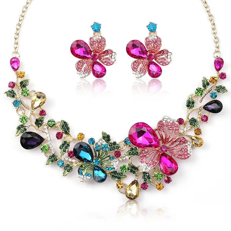 Hot Selling Silver Punk Alloy Choker Necklace for Women Maxi Statement Butterfly Shape Link Chain for Anniversaries
