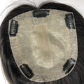 AU Natural Scalp Top European Hair Extension for Women Clip in Hairpiece 5.8x 6.2 Remy Hair Topper