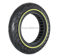 Nedong Puncture Resistant Fat Tire 10x2.5 Fluorescent Green Color Lighting at Night Tires for Ninebot Max G30